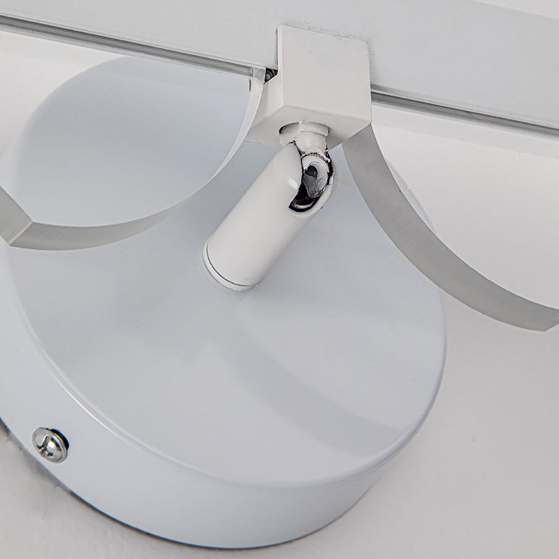 Metal Linear Wall Light Sconce Contemporary 1 Light Wall Mounted Lamp