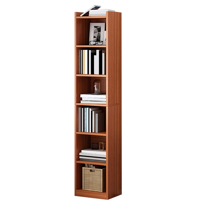 Closed Wooden Bookcase Modern Home Living Room Bedroom Corner Bookshelf