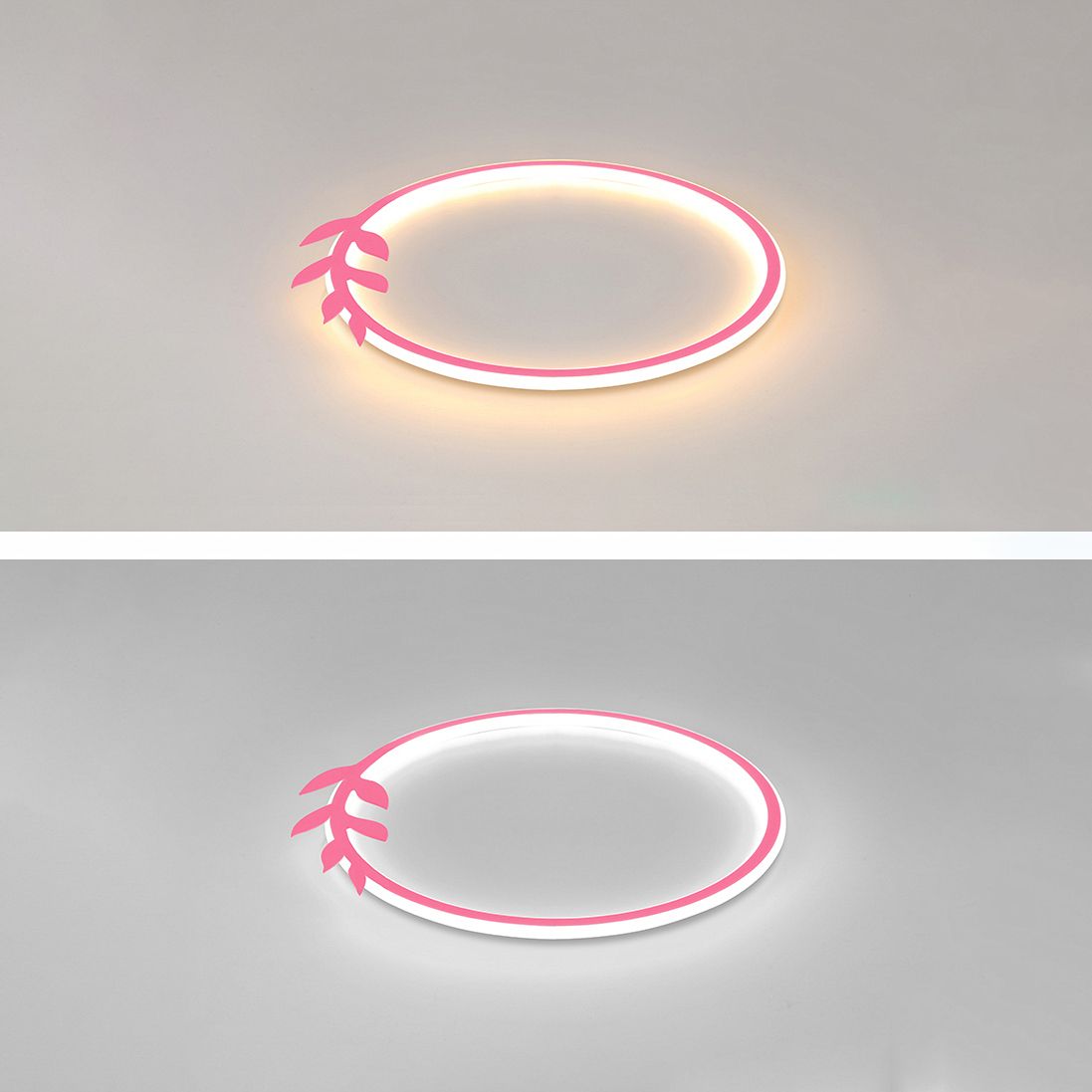 Luminaire encastré circulaire en métal, luminaire de plafond à LED de Style moderne