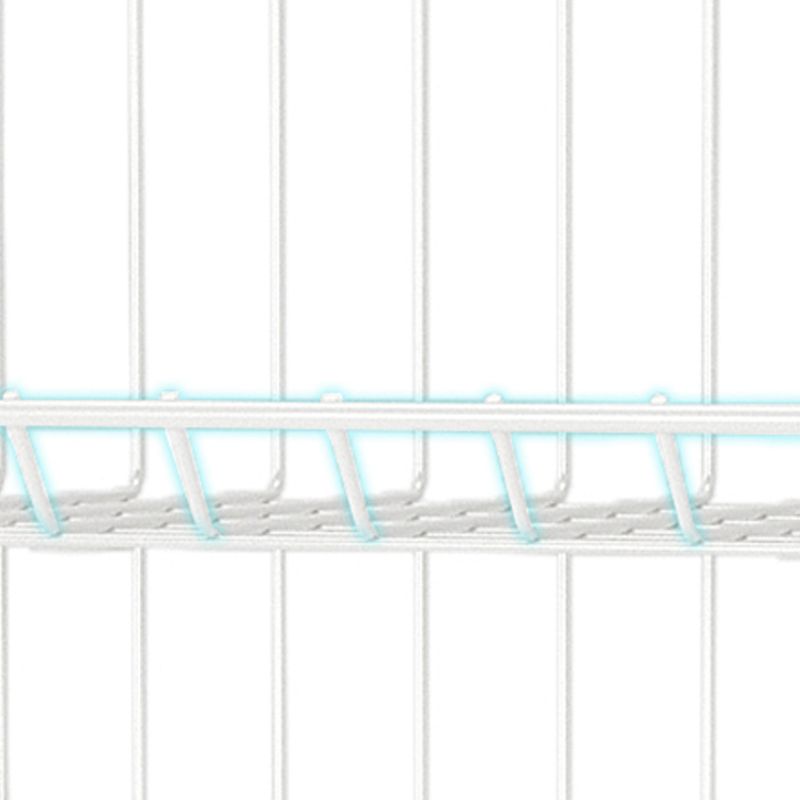 Libreria verticale in metallo standard in stile contemporaneo per la casa