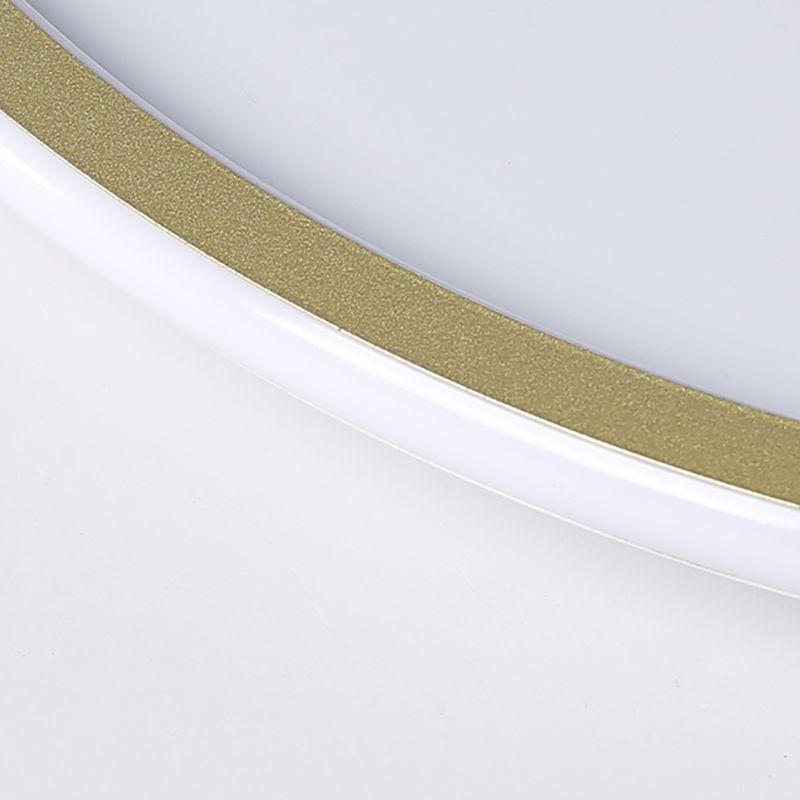 Aluminum Circular Ceiling Mount Light Fixture Simple LED Ceiling Fixture