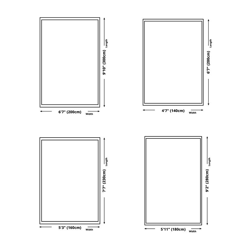 Light Grey Modern Carpet Polyester Graphic Carpet Washable Area Carpet for Living Room