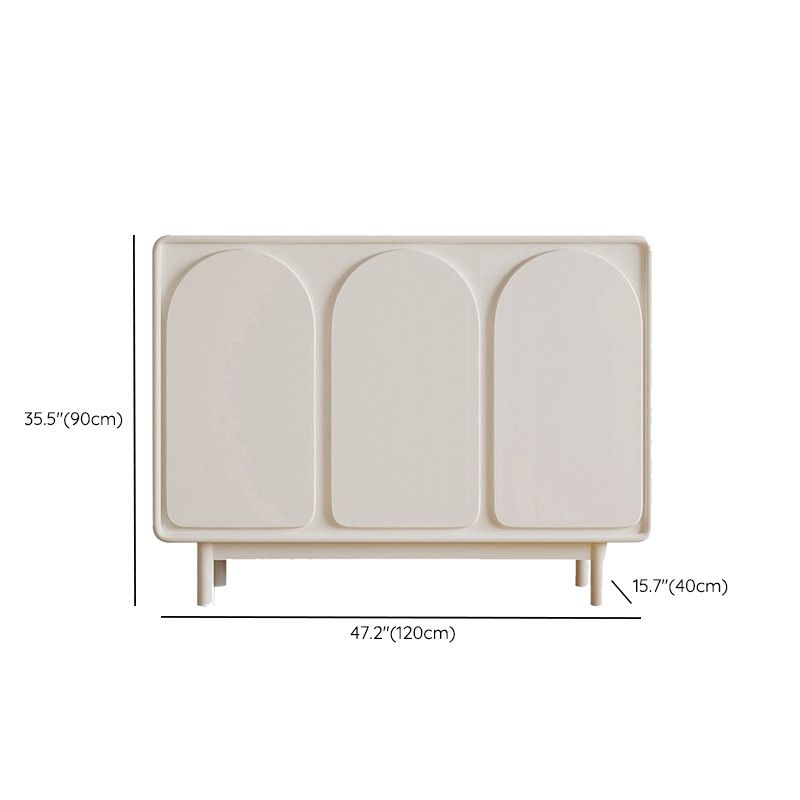 Rectangle Home Storage Sideboard Modern Wooden Sideboard for Kitchen