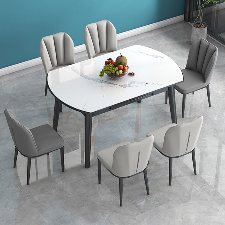 Metal de la cocina del estilo moderno que cena las sillas que cenan la silla lateral sin brazos del Wingback