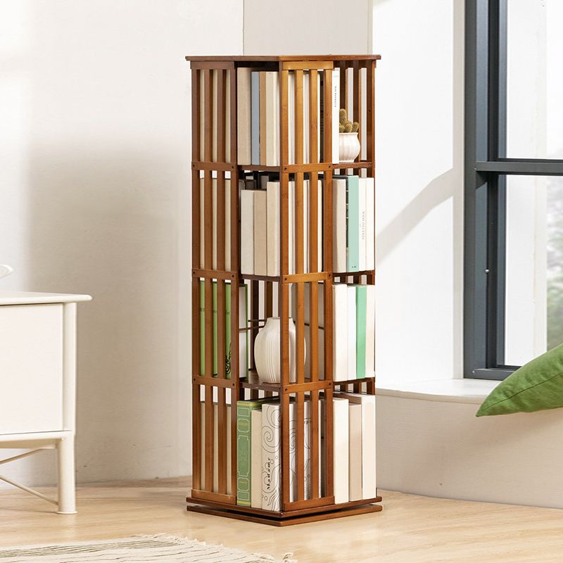 Geometric Rotatable Bookshelf Modern Style Study Room Bookshelf