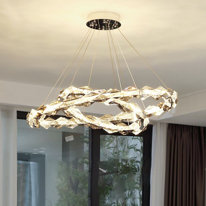 Chandeliers modernes pour la salle à manger Circular Chandelier suspendu plafonniers