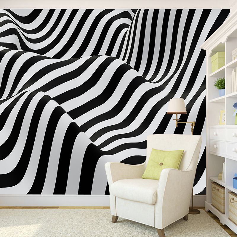 Stain Resistant Illustration Mural Wallpaper Abstract Pattern Indoor Wall Mural