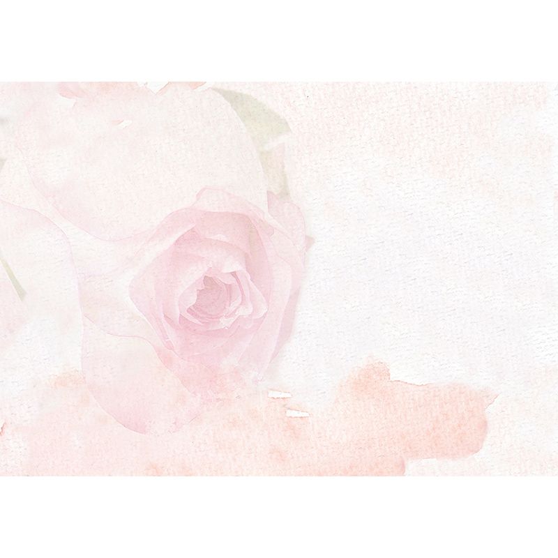 Plant Resistant Mural Wallpaper Environment Friendly Sleeping Room Wall Mural