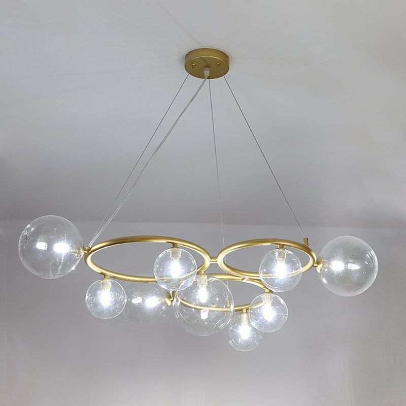 Bubbles Lighting de lámpara de lámpara moderna lámpara de lámpara de lámpara de múltiples luces