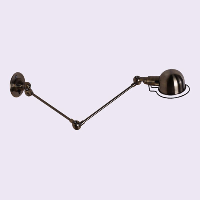 American Industrial Style Adjustable Wall Light Vintage Living Room Wall Sconce Lighting Fixture
