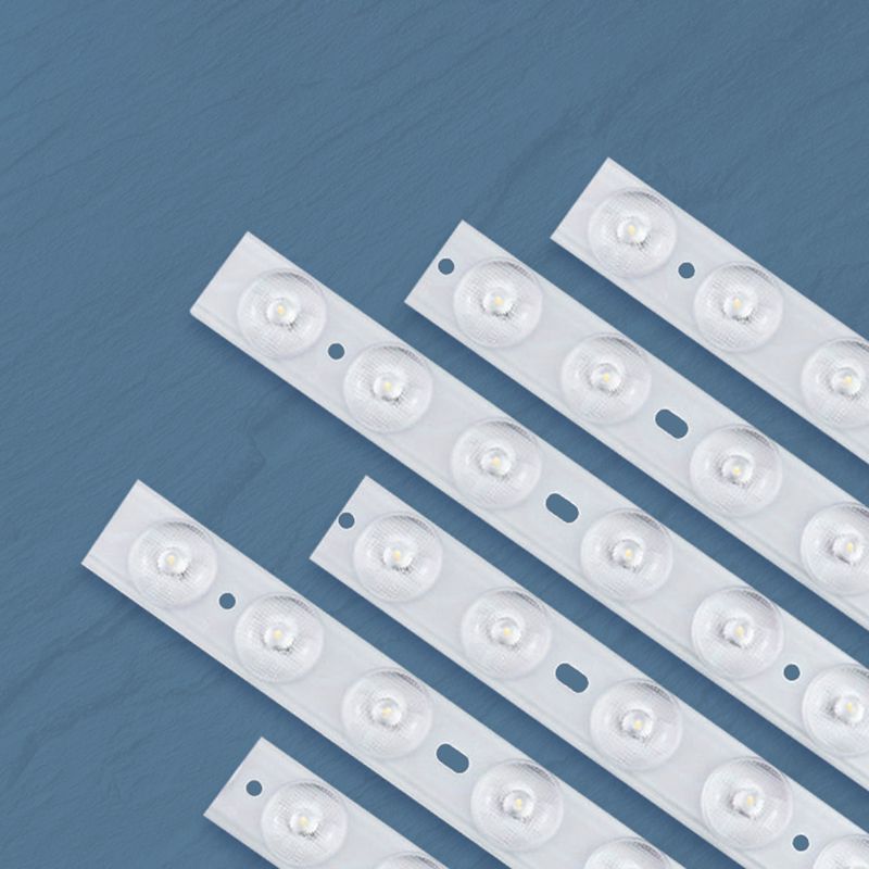 LED Wooden Ceiling Fan Light Modern Ceiling Mount Lamp with Acrylic Shade for Living Room