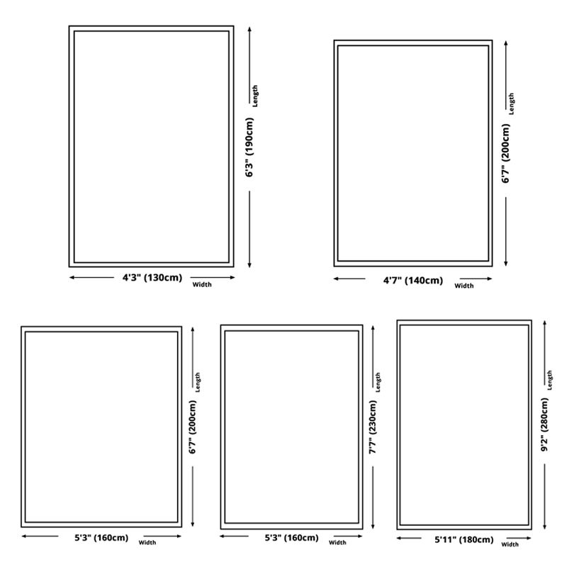 Contemporary Abstract Art Carpet Polyester Area Rug Stain Resistant Indoor Carpet for Living Room