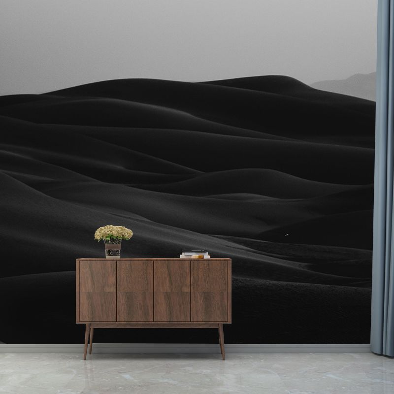 Mountain Dessert Mildew Resistant Wall Endless Desert Wallpaper Living Room Wall Mural