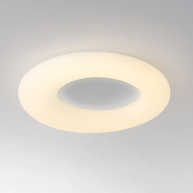 Lámpara de techo de forma de círculo de estilo moderno 1 luz de techo de luz para sala de estar