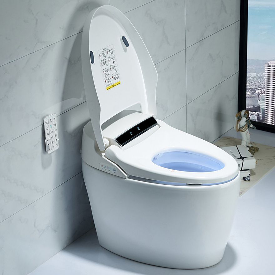 Floor Mounted Porcelain Toilet One Piece Toilet Modern Urine Toilet