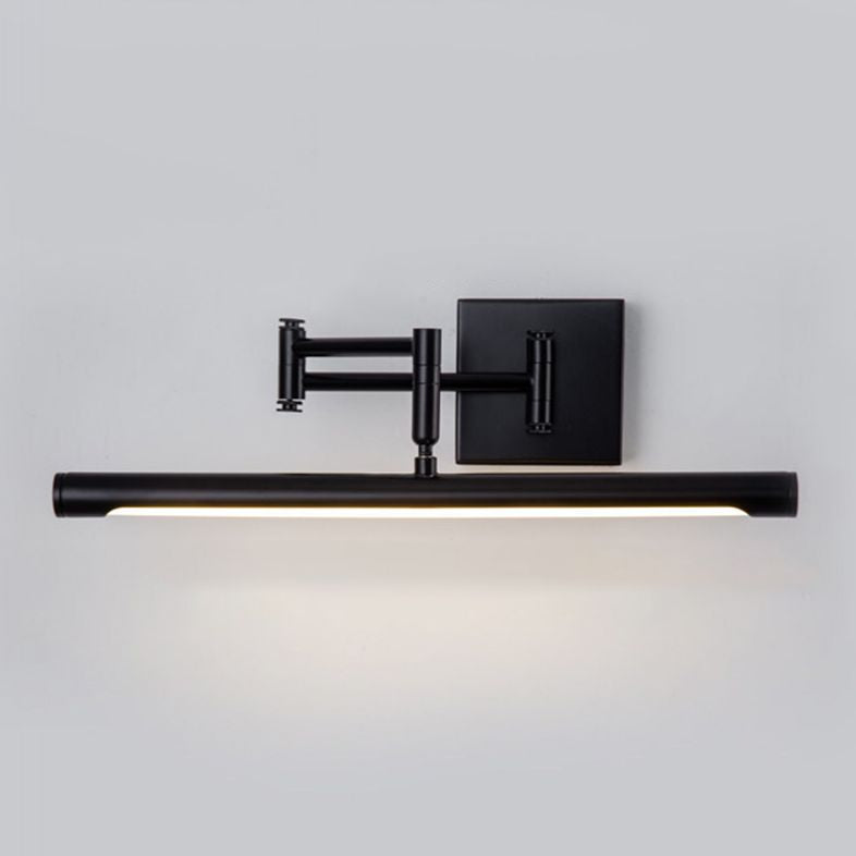 Modern Tube Vanity Lighting Fixtures Crystal 1 Light Vanity Wall Sconce