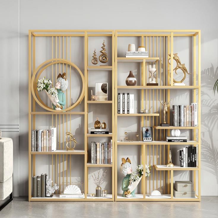 Luxury Floor Wine Bottle Holder Metal Bottle Rack with Shelf