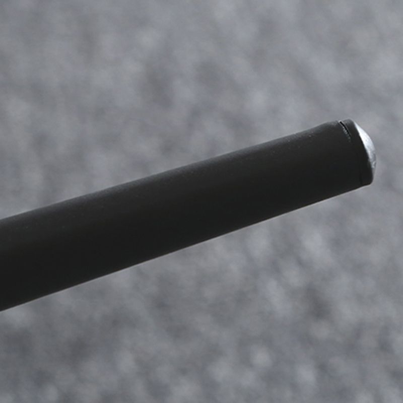 Scandinavian Armless Bar Stools Faux Leather Low Back Barstool with 4 Black Legs