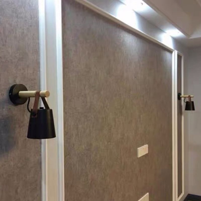 Metal Geometric Shape Wall Lights Industrial 1-Light Wall Light Sconce