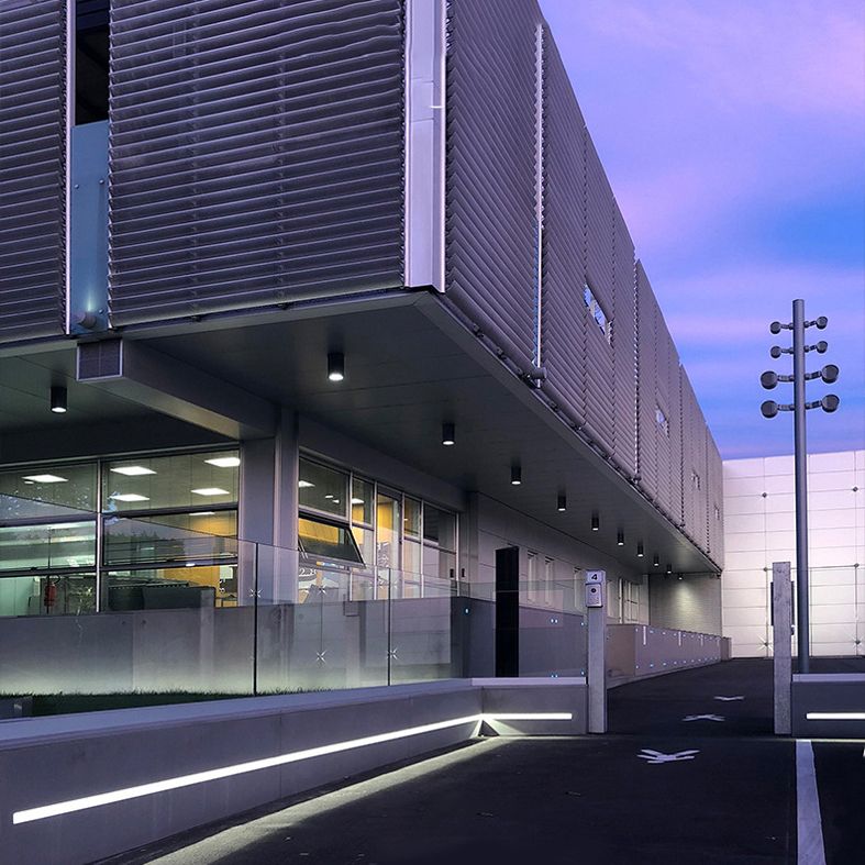 Terrace Flush Mount Light Fixture Simple Black LED Ceiling Fixture with Cylindrical Metal Shade