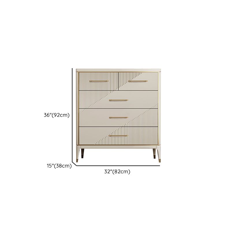 Classic Glam Storage Chest 3/5/6/10 Drawers Double Dresser , 15.6 Inch Width