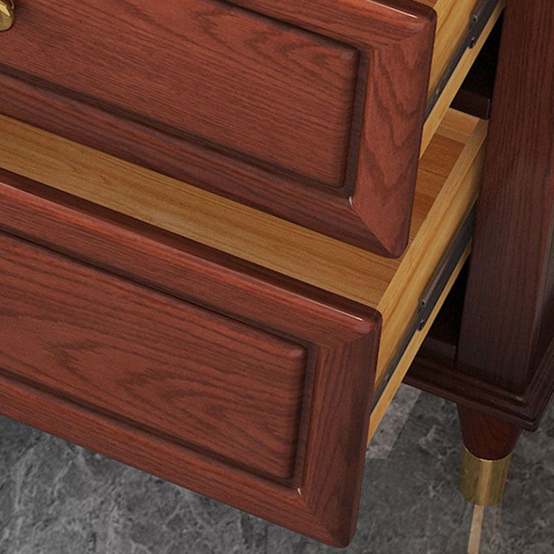 American Traditional Dresser Solid Wood Storage Chest , 16.11" W