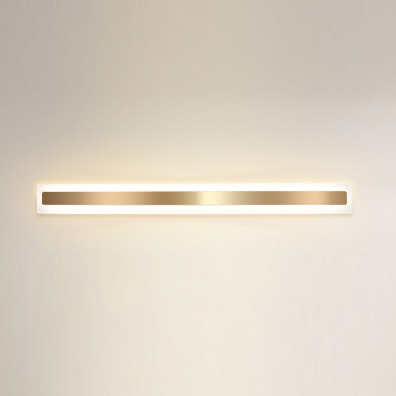 Linearer Schatten Metall Wandleuchter moderner Stil 1- Lichtwandhalterung Beleuchtung