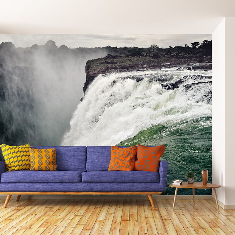 Photography Landscapes Pattern Mildew Wall Mural Horizontalt for Living Room