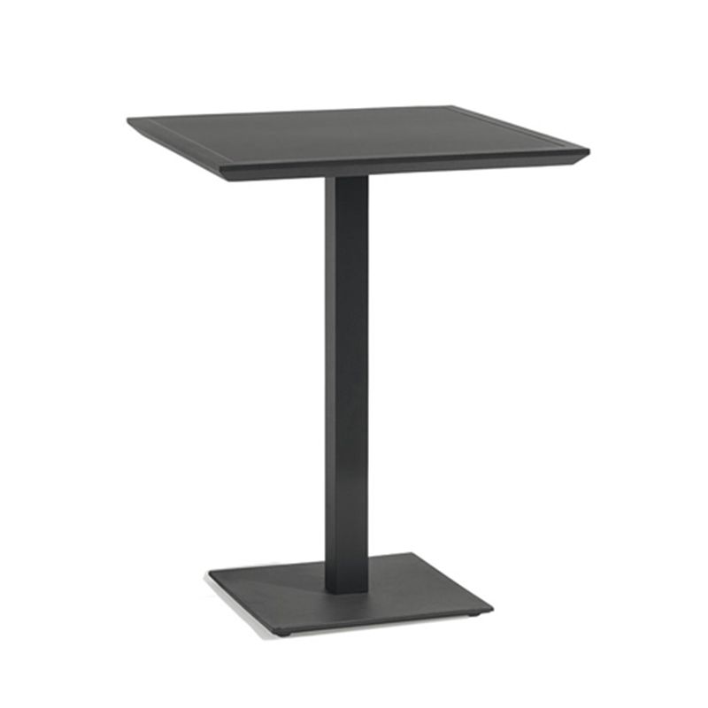 Matte Finish Stone Top Bar Table Set 1/3 Pcs Modern Style Bar Set