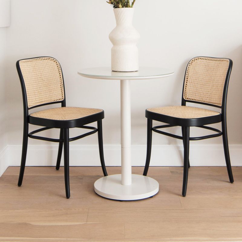 Modern Style Chair Solid Wood Open Back Dining Chair for Home