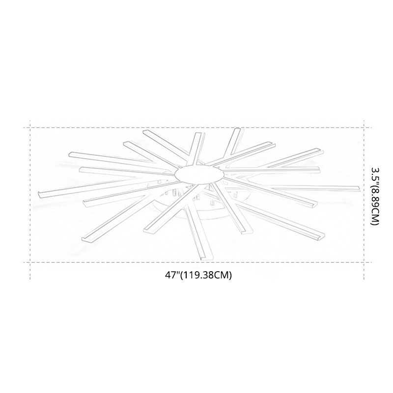 Luz de techo semi empotrada de acrílico cruzado Luz LED de techo montada semi empotrada blanca moderna