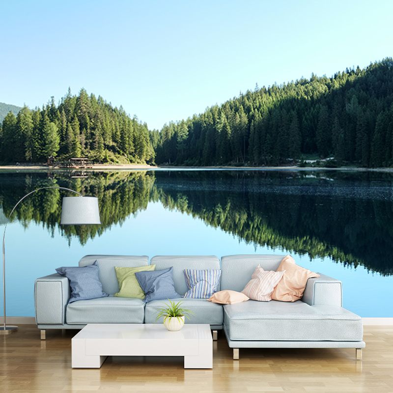 Environment Friendly Mural Wallpaper Forest Photography Bedroom Wall Mural