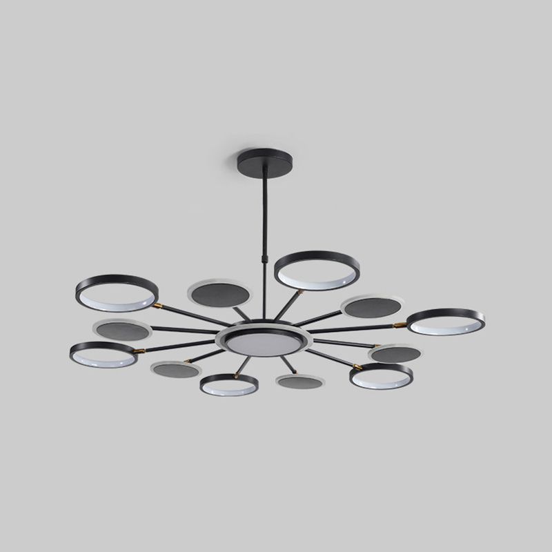 Lustres de lustre de style moderne