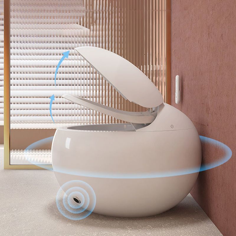 Modern Toilet One Piece Floor Mounted Flush Toilet with Toilet Seat