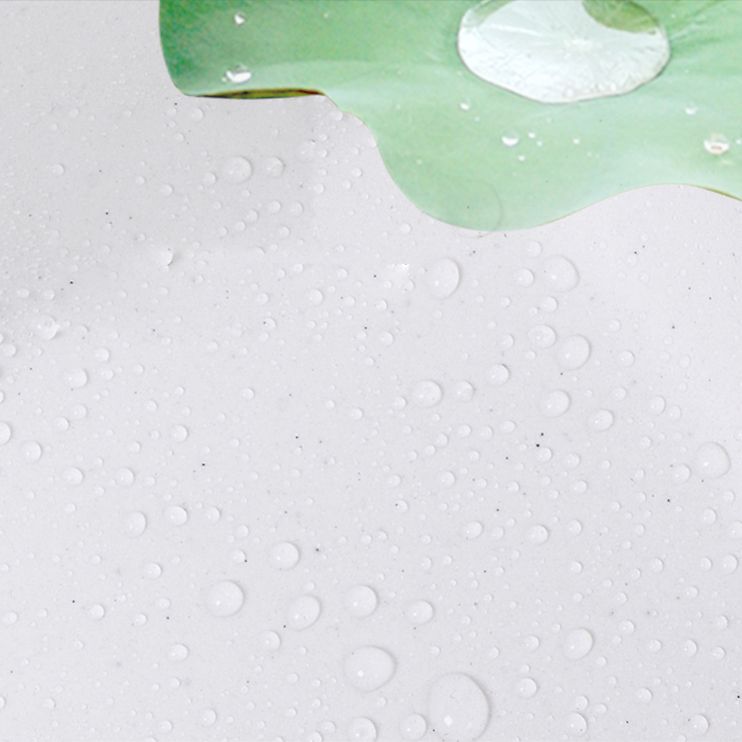 Contemporary Style Kitchen Sink Overflow Hole Design Drop-In Quartz Kitchen Sink