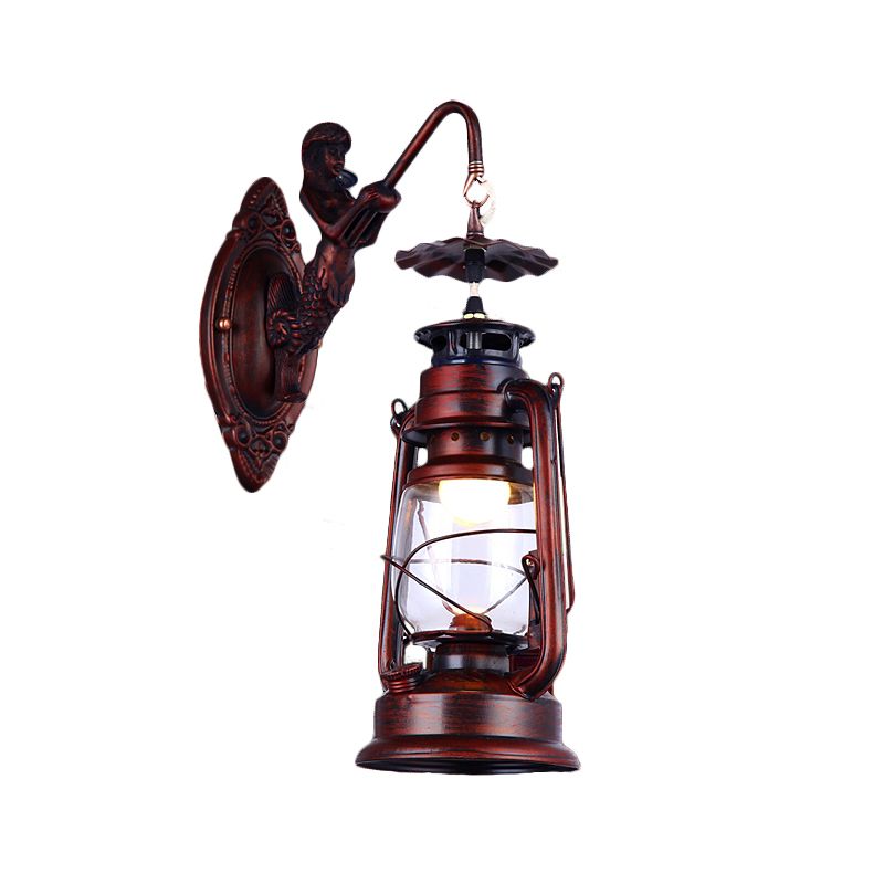 Rost eine leichte Leuchten leichte industrielle klare Glaslaterne -Beleuchtung für Korridor