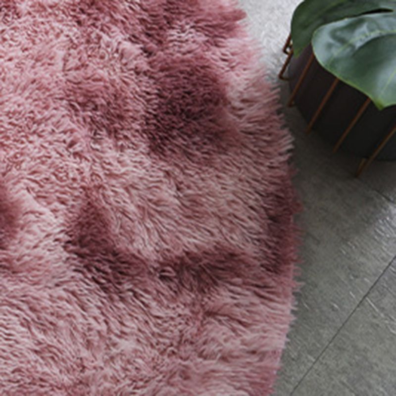 Alfombra de alfombra de espuma de corbata redonda alfombra de alfombra simple alfombra de respaldo sin deslizamiento para decoración del hogar