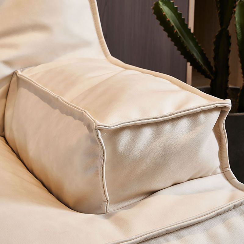 Standard Cushions Technology Cloth Sofa 35.43"W with Recessed Arm for Bedroom