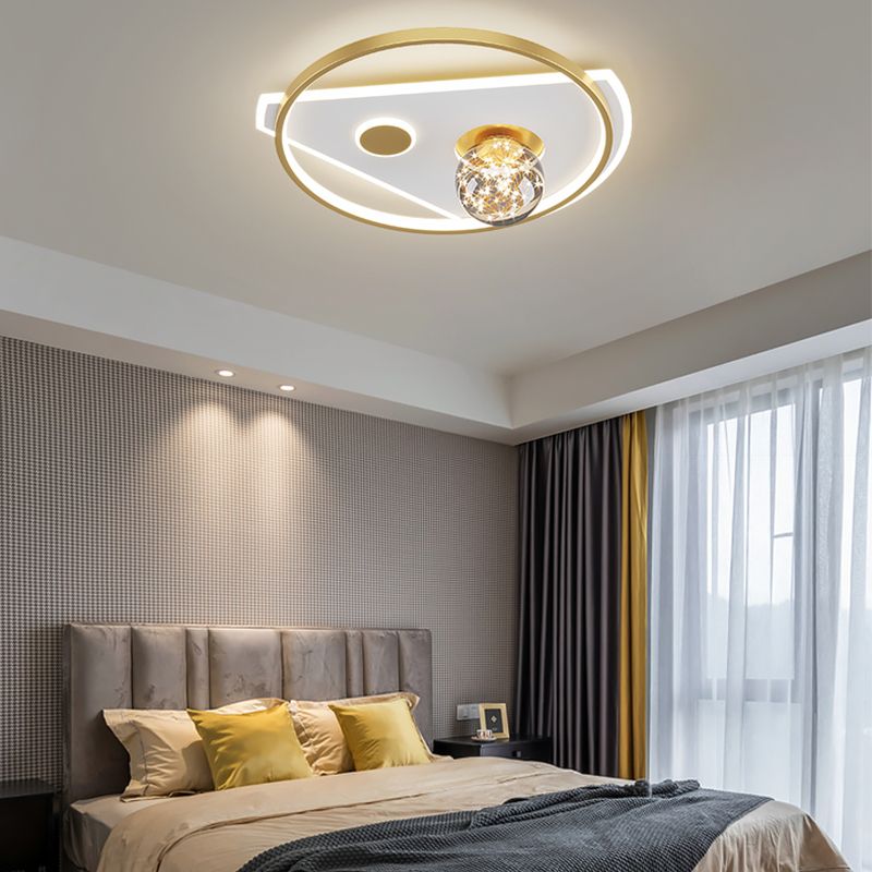 Gypsophila moderne plafondverlichting Metalen LED-plafondverlichtingsarmaturen voor inbouw