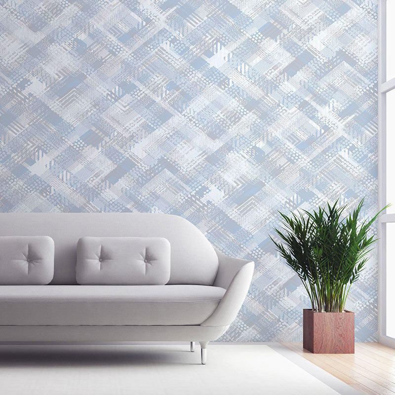 Trellis Teens behangrol voor slaapkamer non-woven materiaal wanddecoratie, pastelkleur