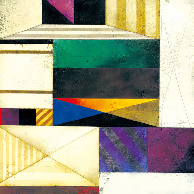 Huge Geometric Wallpaper Murals Water Resistant Mid Century Living Room Wall Art