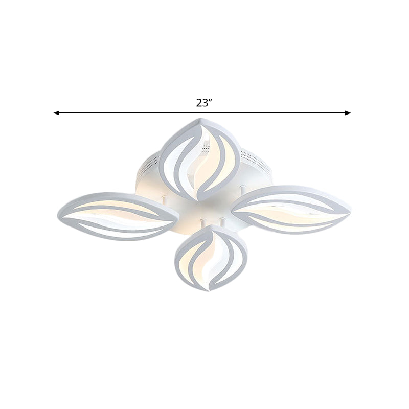 4/6 lumières LED CHAMBRE FLUX PLADIR LECHER