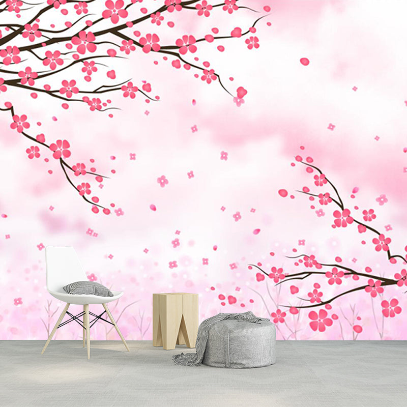 Plum Blossom Wall Murals Modernism Environment Friendly Home Wall Decor, Full Size