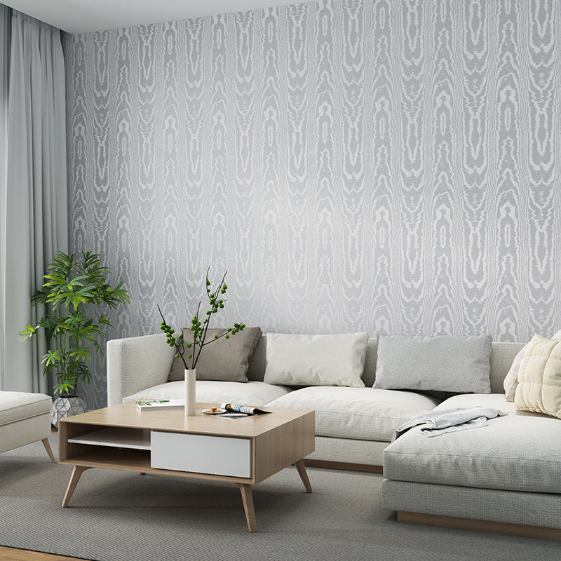 Modern Tiger Skin Print Wallpaper for Living Room 57.1-sq ft Wall Covering in Pastel Color