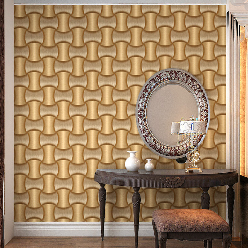 57.1-sq ft Hourglass Pattern Wallpaper Unpasted Novelty Dining Room Wall Covering