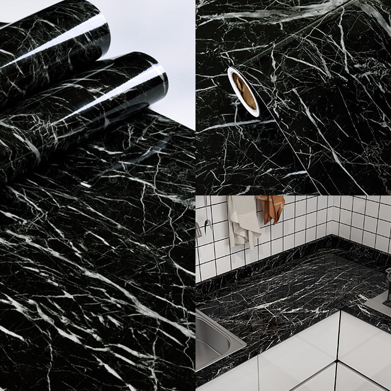 Neat Marble Adhesive Wallpaper Roll for Kitchen, Optional Color, 32.3-sq ft, Easy Peel off