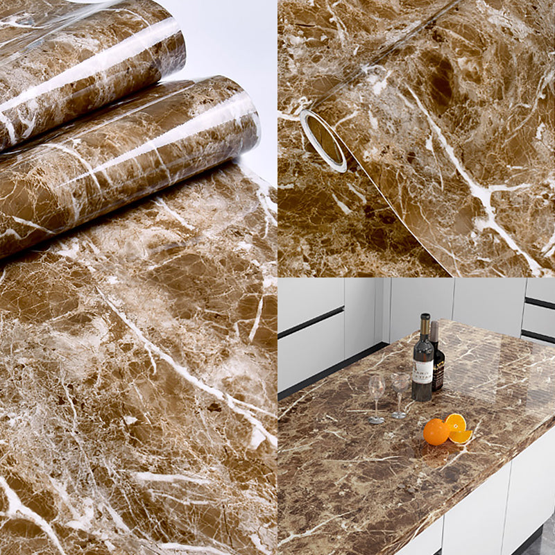 Neat Marble Adhesive Wallpaper Roll for Kitchen, Optional Color, 32.3-sq ft, Easy Peel off