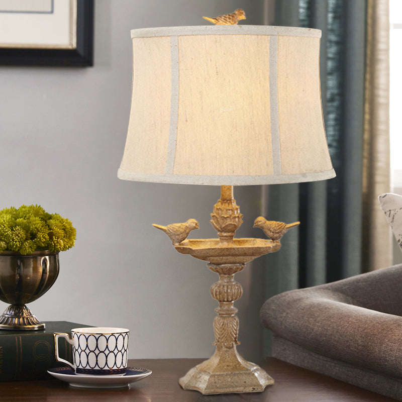 Resin Bird Base Bureau clair