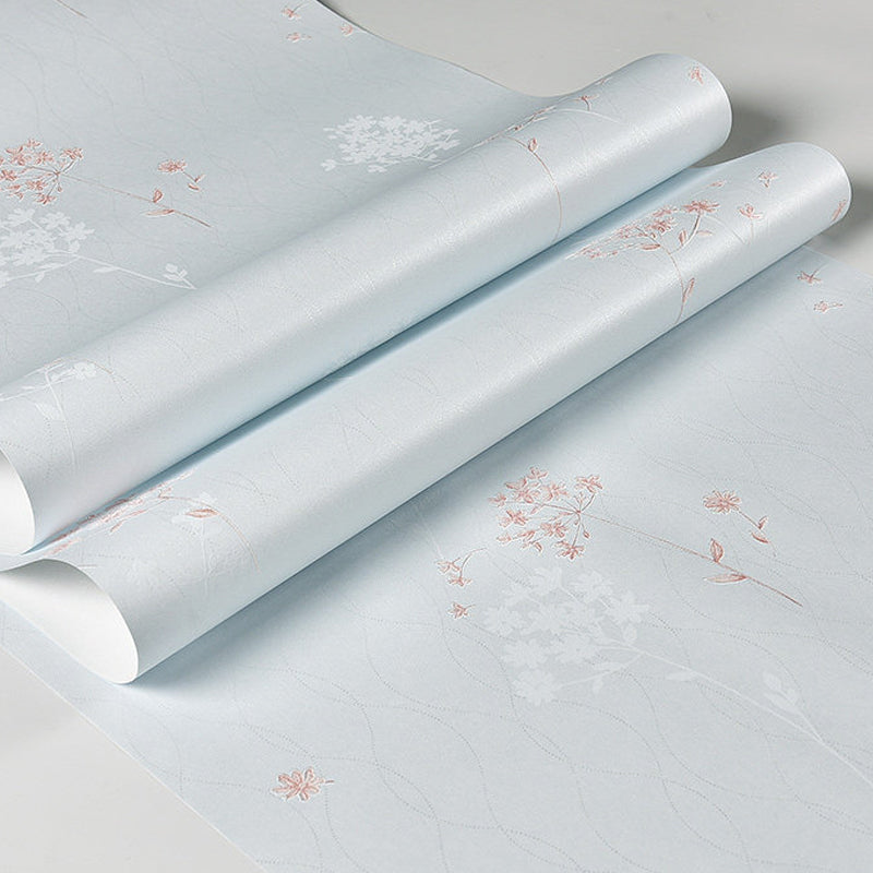 Pastel Color Dandelion Wallpaper Roll Flower Country Waterproof Wall Art for Bedroom