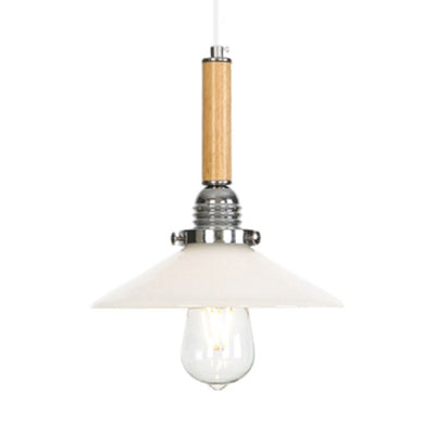 Globe/Cone/Small Bell Pendant Lighting Vintage Clear Glass 1 Licht Roségoud/Chrome hangende lamp met verstelbaar koord